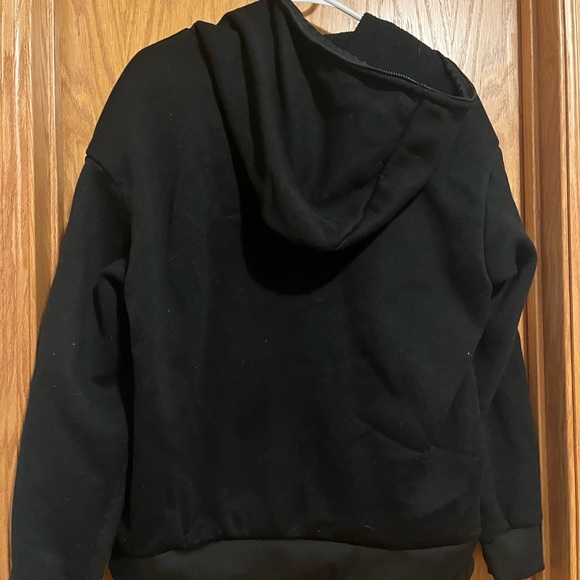 SHEIN Monochrome Graphic and Plain Hoodies - Picture 5 of 7